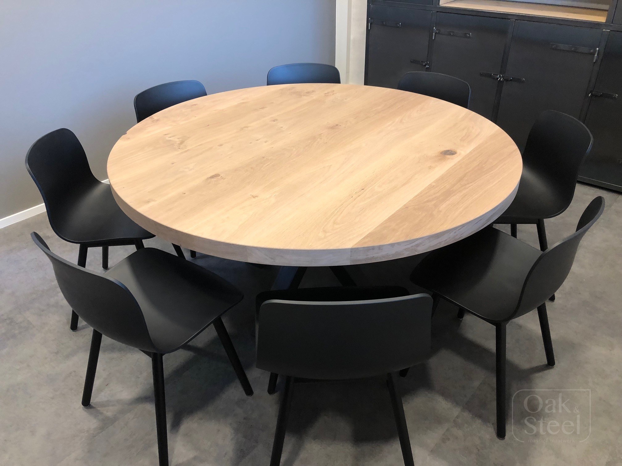 Vergelijking Bukken aardappel Ronde tafel - Oak & Steel